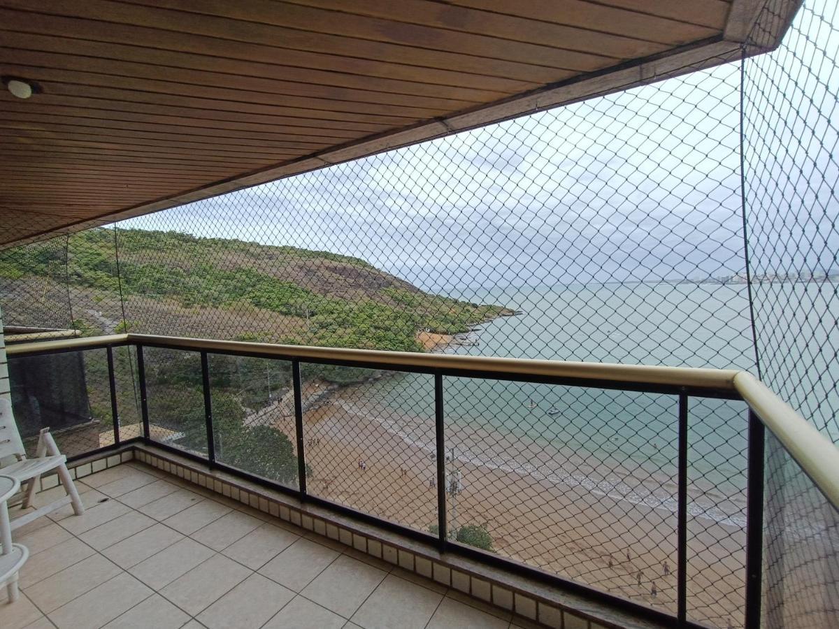 Apt Canto Nobre, Frente Total Para O Mar, 4 Quartos, Vaga De Garagem E Wi Fi Guarapari Exterior foto